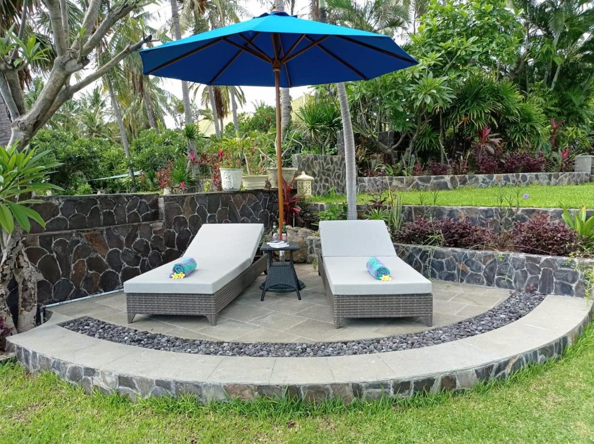 Absolute Beachfront, Paradise, 3Br Villa With Private Pool On 1200M2 Of Tropical Land Tulamben Exterior foto