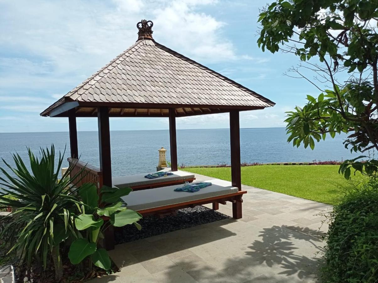 Absolute Beachfront, Paradise, 3Br Villa With Private Pool On 1200M2 Of Tropical Land Tulamben Exterior foto