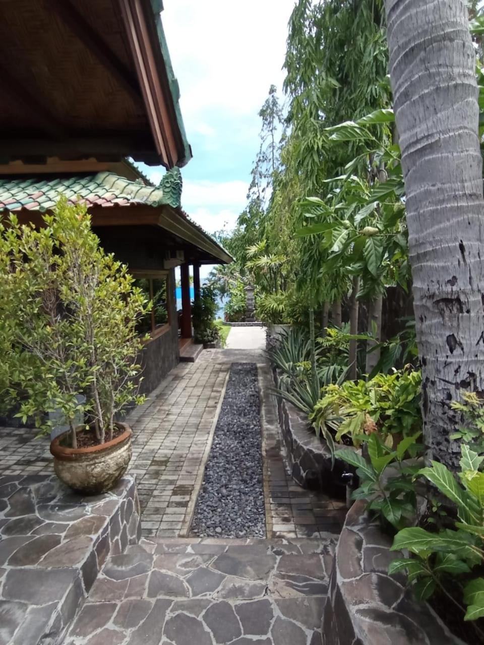 Absolute Beachfront, Paradise, 3Br Villa With Private Pool On 1200M2 Of Tropical Land Tulamben Exterior foto